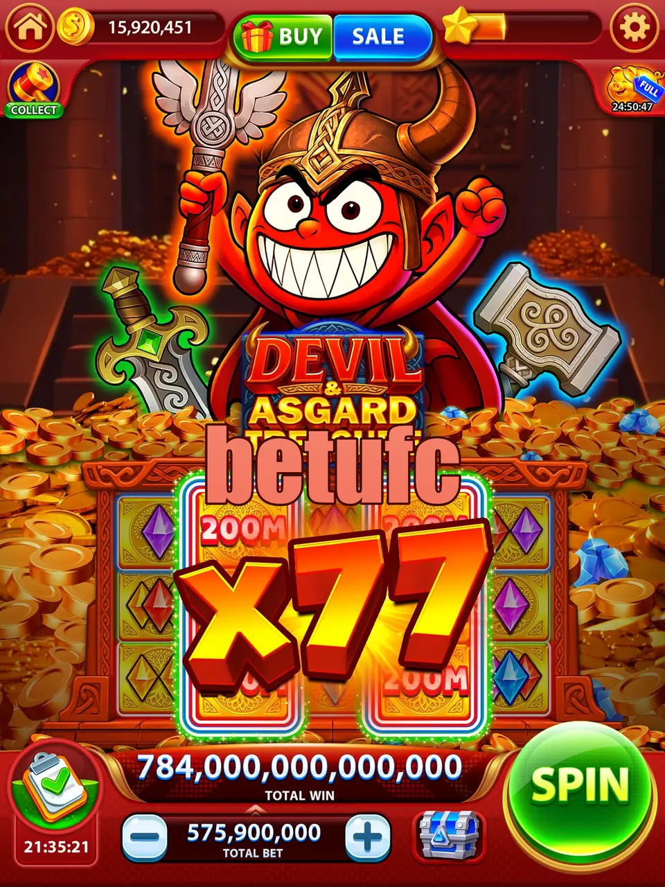 betufc Login